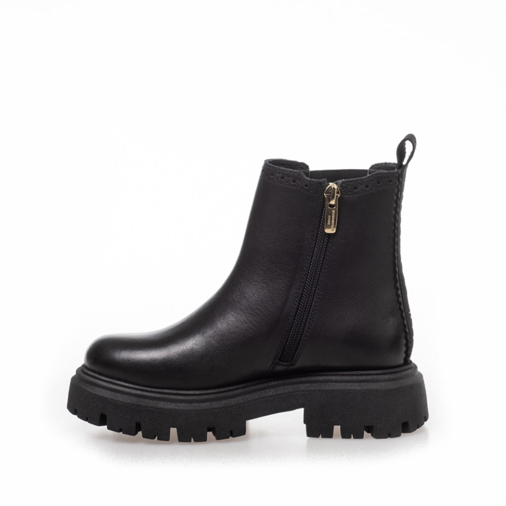 COPENHAGEN KIDS AGNES GIRL FUR LEATHER Stiefel 0001 BLACK