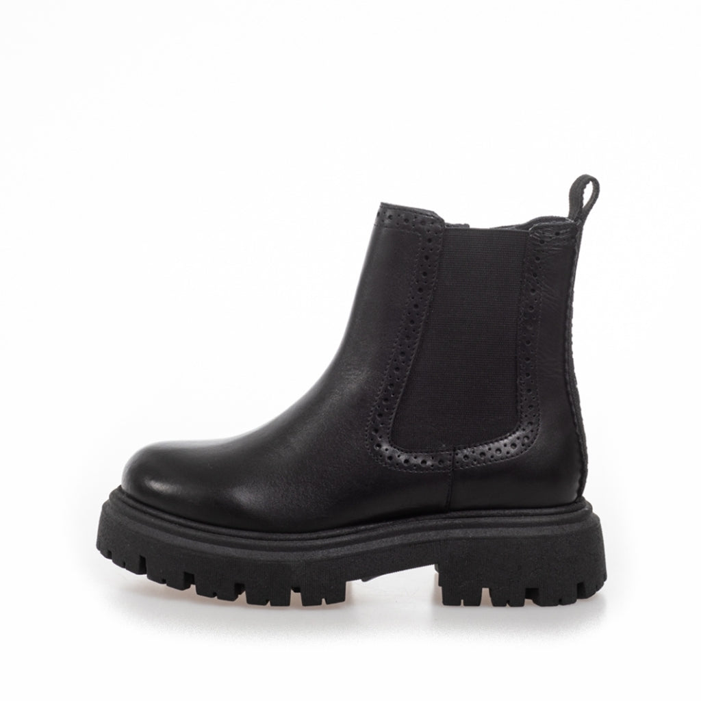 COPENHAGEN KIDS AGNES GIRL FUR LEATHER Stiefel 0001 BLACK