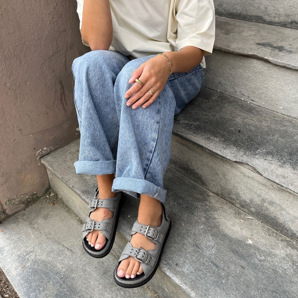 COPENHAGEN SHOES AS I WAS DENIM Sandalen 0741 GREY DENIM