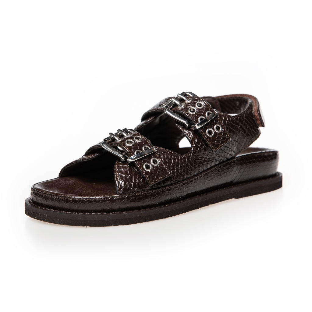 COPENHAGEN SHOES AS I WAS L. Sandalen 004 Dark brown