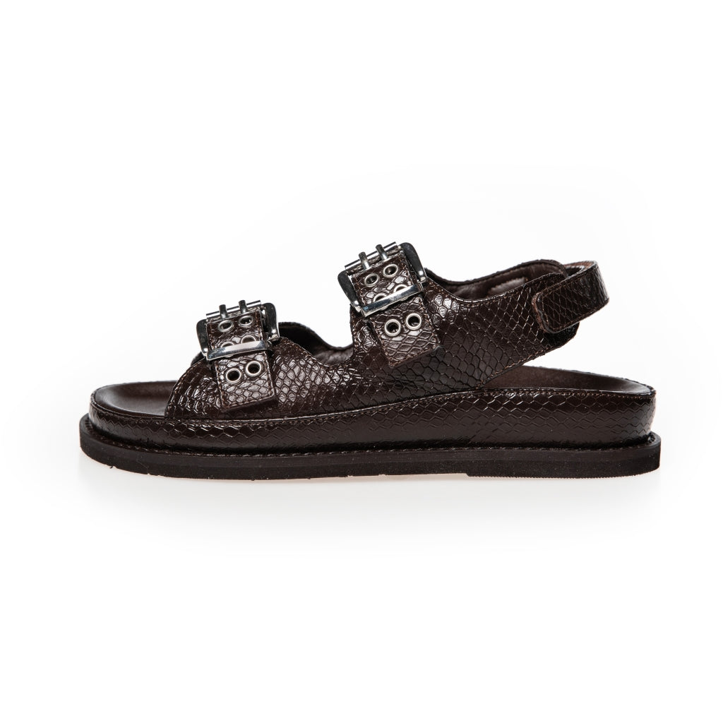 COPENHAGEN SHOES AS I WAS L. Sandalen 004 Dark brown