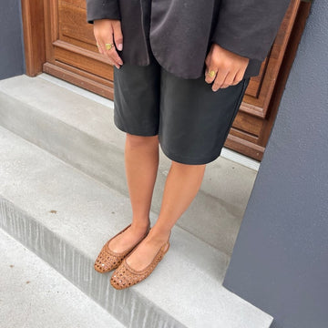 COPENHAGEN SHOES AS THE SEA Ballerinas 0241 COGNAC