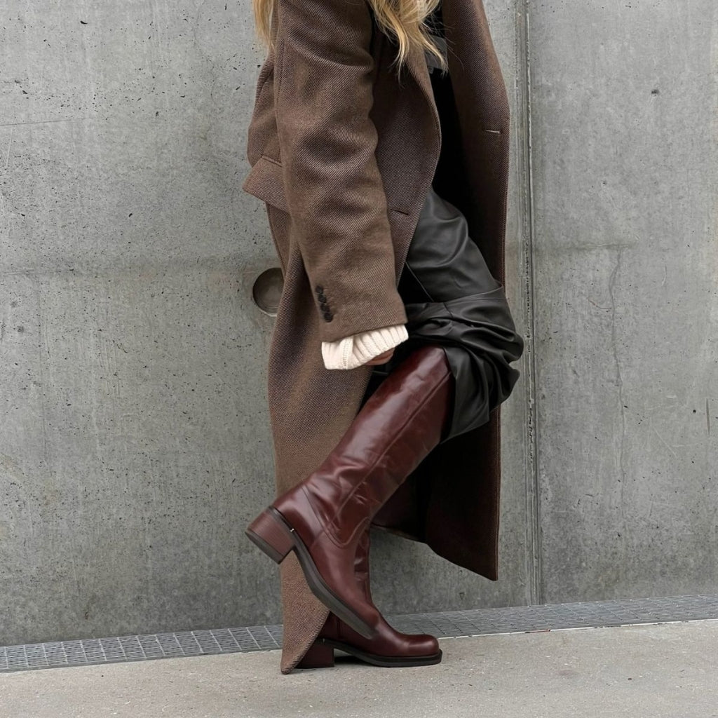 COPENHAGEN SHOES A REAL WOMAN'S WORLD Long boot 0012 BROWN