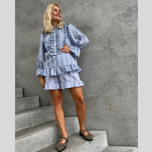 STORIES FROM THE ATELIER by COPENHAGENSHOES BEFORE YOU SHORTS CLOTHES 0025 BLUE