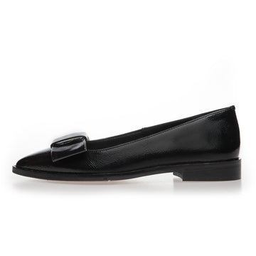 COPENHAGEN SHOES KEEP DREAMING PATENT Ballerinas 0001 BLACK