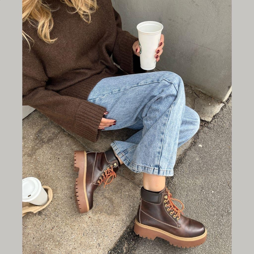 COPENHAGEN SHOES THE HIKE AND ME Stiefel 0012 BROWN