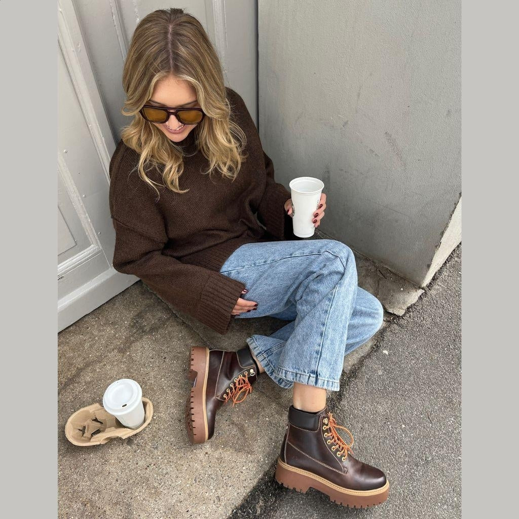 COPENHAGEN SHOES THE HIKE AND ME Stiefel 0012 BROWN
