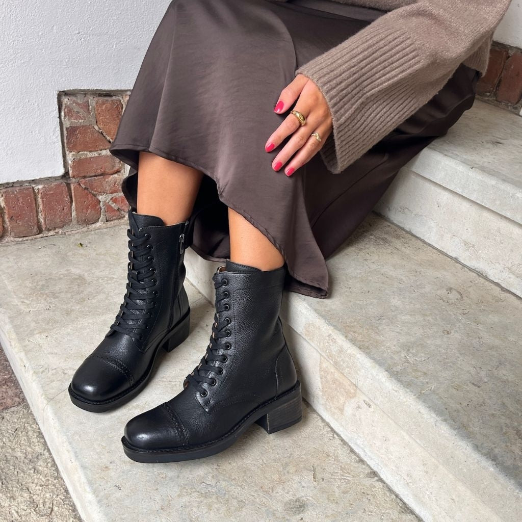 COPENHAGEN SHOES ALL FOR THE MOVES Stiefel 0001 BLACK