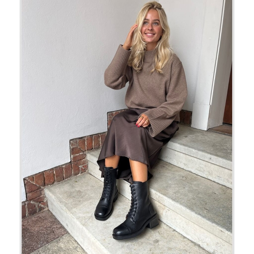 COPENHAGEN SHOES ALL FOR THE MOVES Stiefel 0001 BLACK