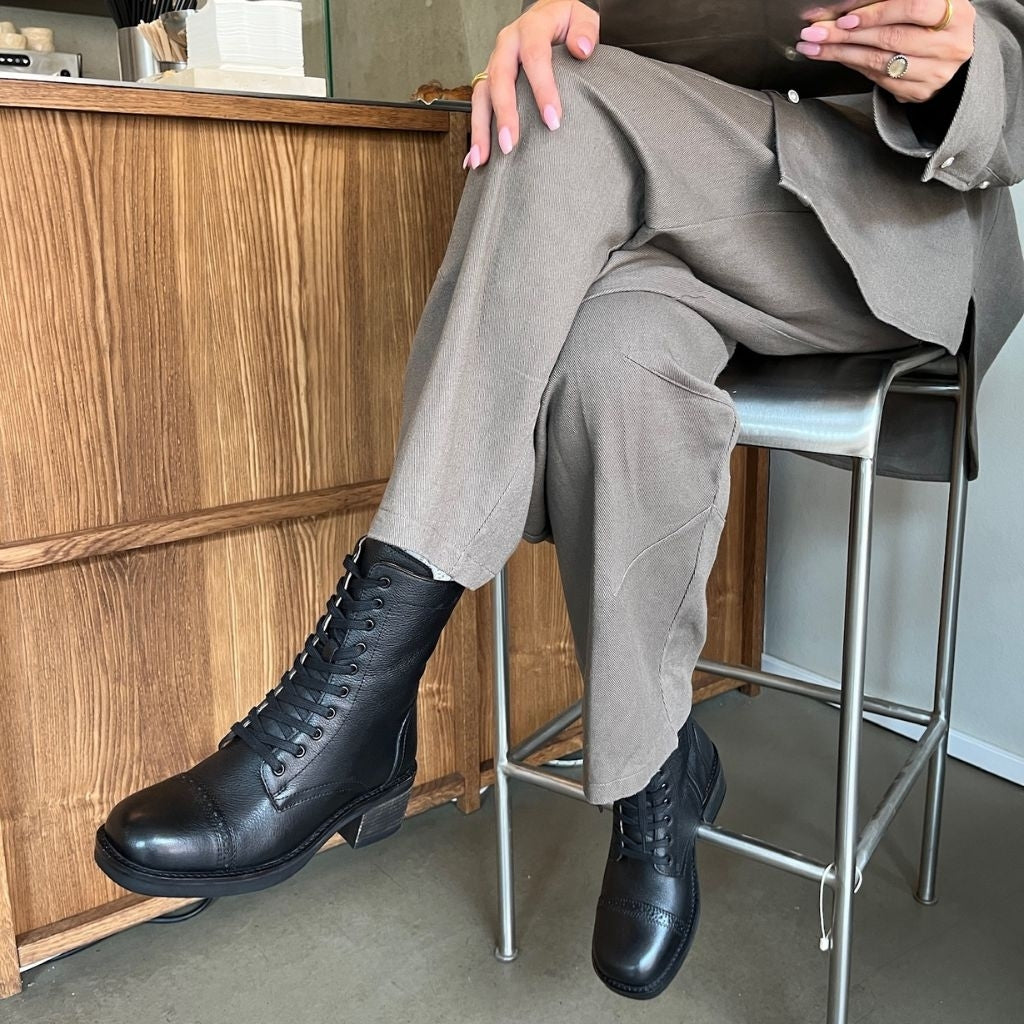 COPENHAGEN SHOES ALL FOR THE MOVES Stiefel 0001 BLACK