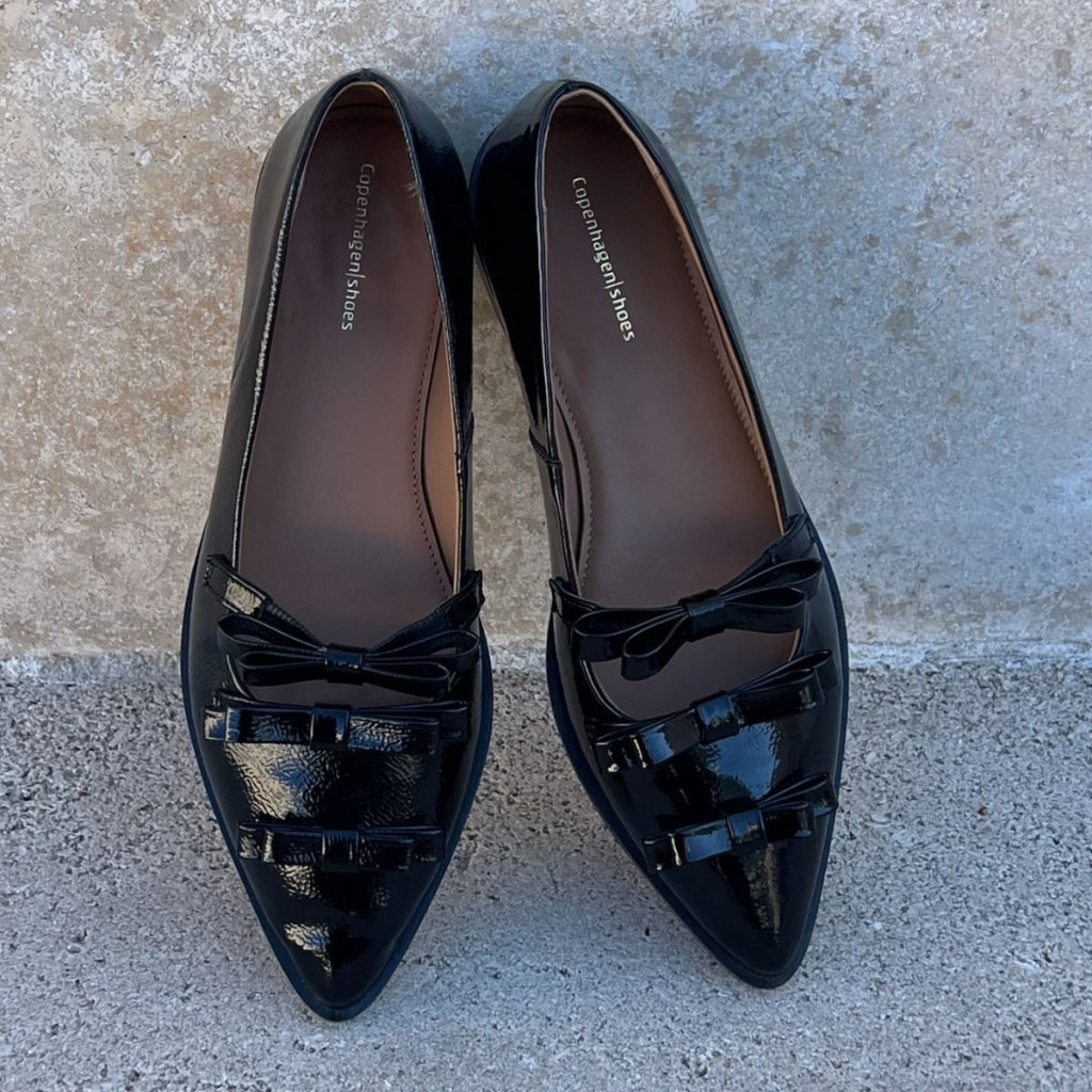 COPENHAGEN SHOES CARRING Ballerinas 0011 BLACK PATENT