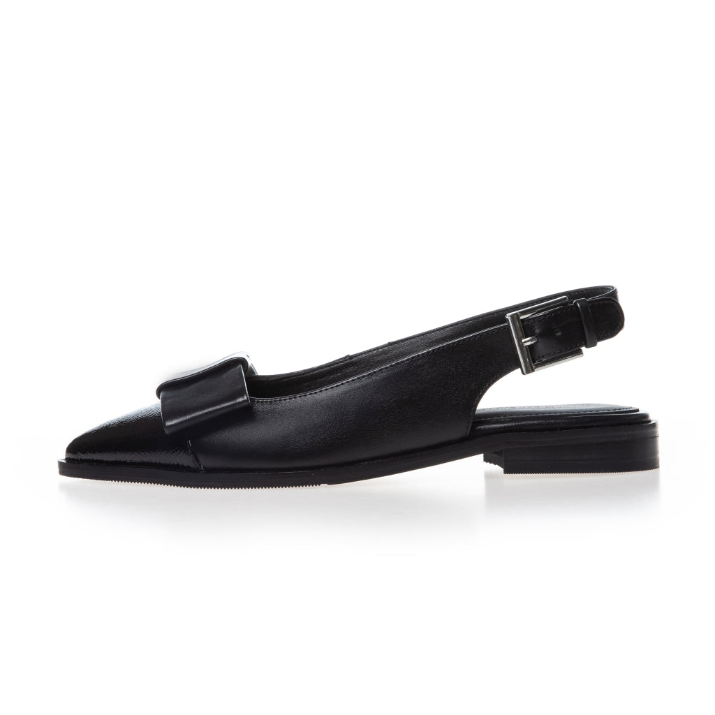 COPENHAGEN SHOES CITY WALK - BLACK Ballerinas 0001 BLACK