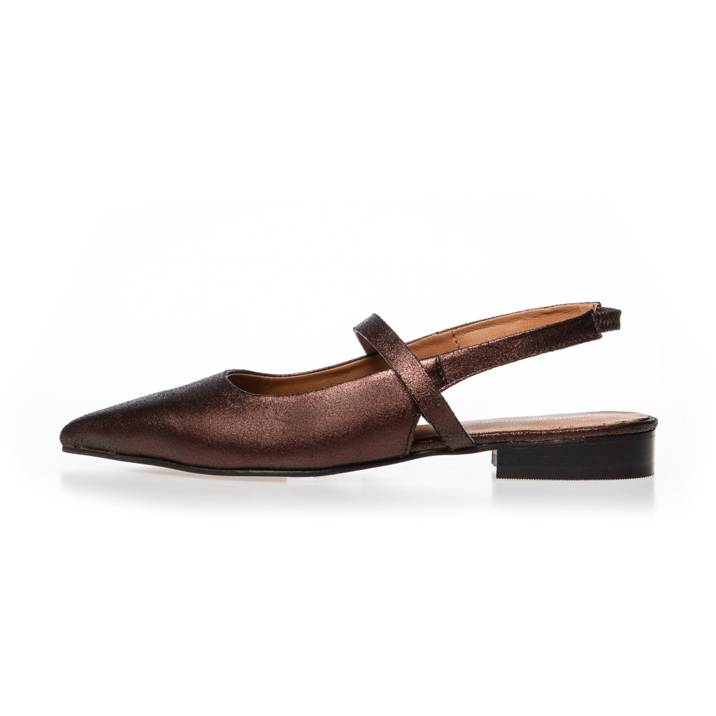 COPENHAGEN SHOES FEEL FREE BRONZE Ballerinas 0052 BRONZE