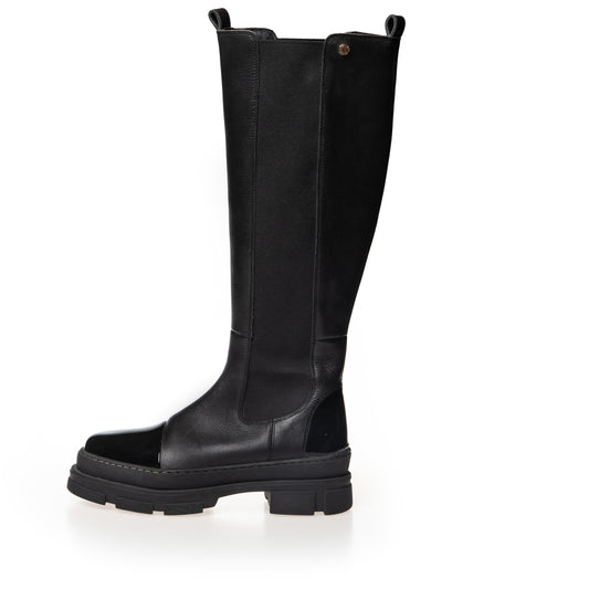 COPENHAGEN SHOES FOLLOW ME Long boot 038 Black patent