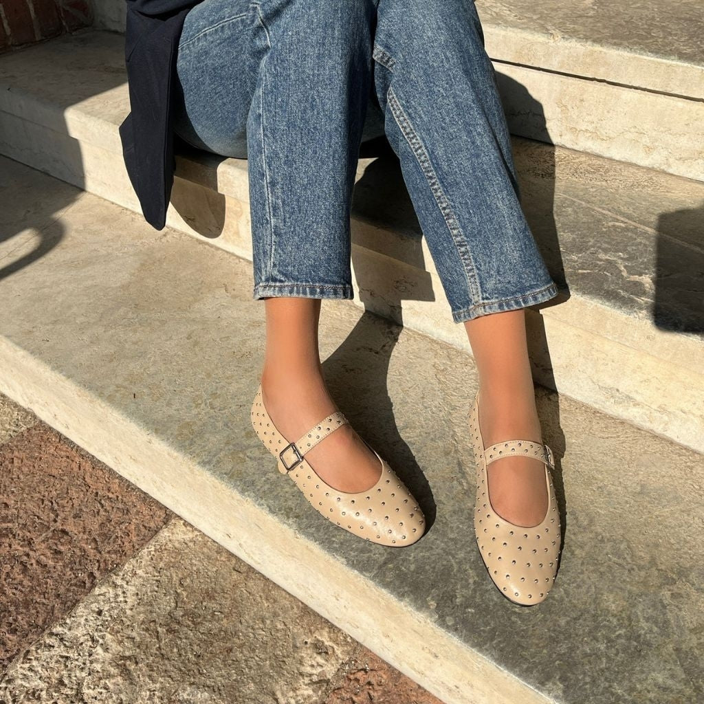 COPENHAGEN SHOES FOREVER LOVE Ballerinas 0002 BEIGE