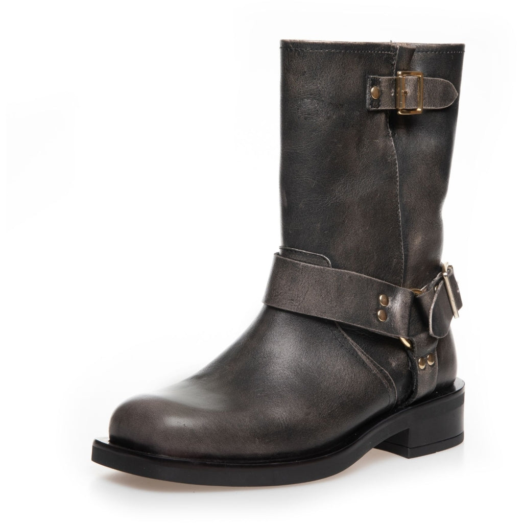 COPENHAGEN SHOES HEARTBEAT Stiefel 407 BLACK/GREY