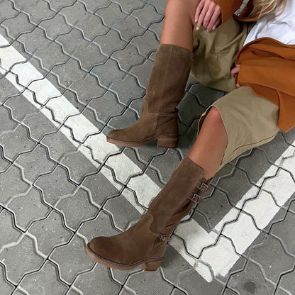 COPENHAGEN SHOES I CARE Long boot 0012 BROWN