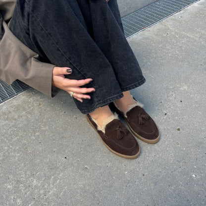 COPENHAGEN SHOES JUST A KISS Loafer 0018 DK BROWN