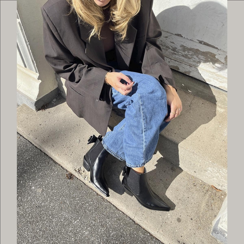 COPENHAGEN SHOES JUST THEN Stiefel 0001 BLACK