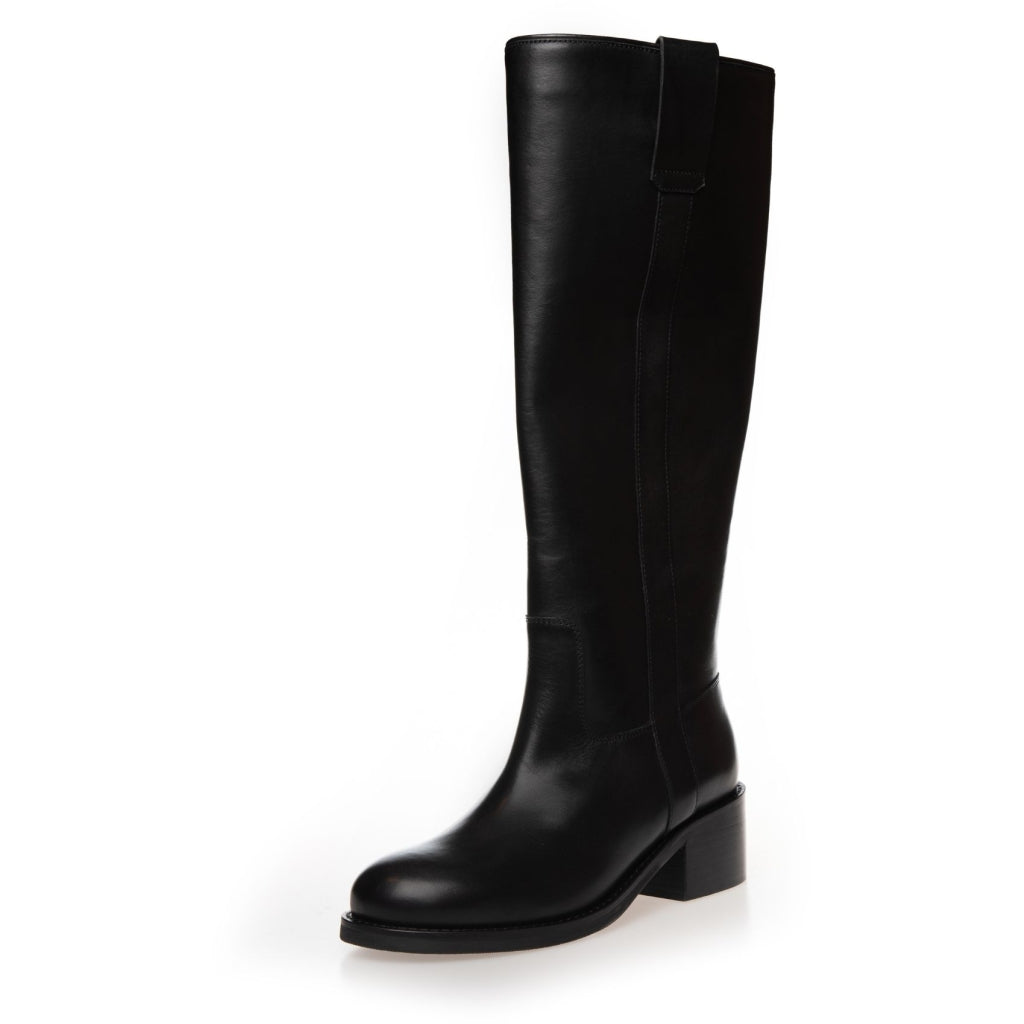 COPENHAGEN SHOES KEEP CALLING BLK. Long boot 0003 BLACK