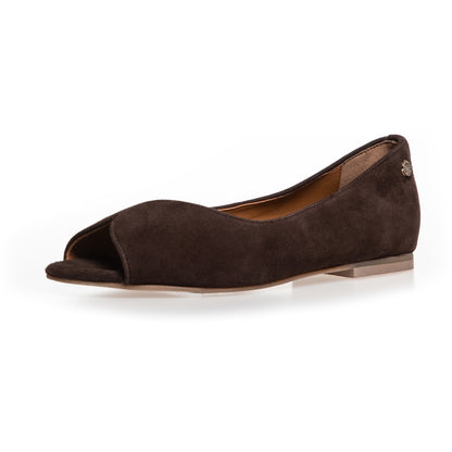 COPENHAGEN SHOES LIKE A MELODY PLAIN Ballerinas 004 Dark brown