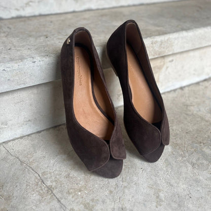 COPENHAGEN SHOES LIKE A MELODY PLAIN Ballerinas 004 Dark brown
