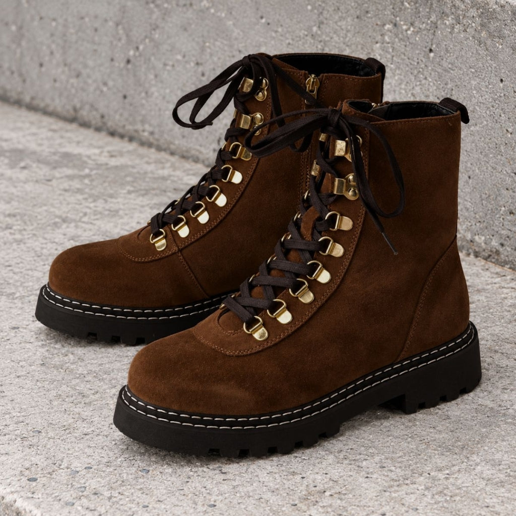 COPENHAGEN SHOES LIVING LIFE Stiefel 148 Cognac suede