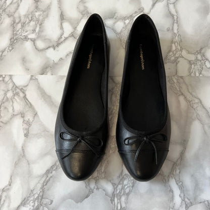 COPENHAGEN SHOES LOVELY Ballerinas 510 Black plain