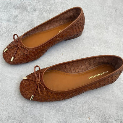 COPENHAGEN SHOES LUCIE Ballerinas 0241 COGNAC