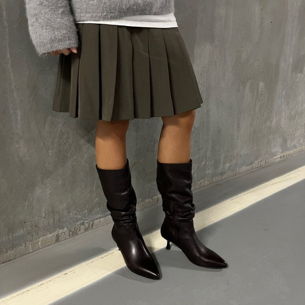 COPENHAGEN SHOES MINE Long boot 0001 BLACK