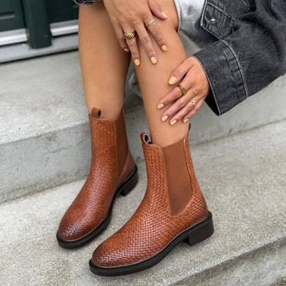 COPENHAGEN SHOES MOVEMENT Stiefel 0241 COGNAC