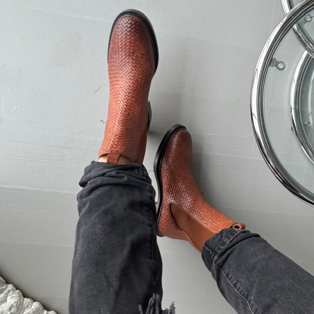 COPENHAGEN SHOES MOVEMENT Stiefel 0241 COGNAC