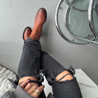 COPENHAGEN SHOES MOVEMENT Stiefel 0241 COGNAC