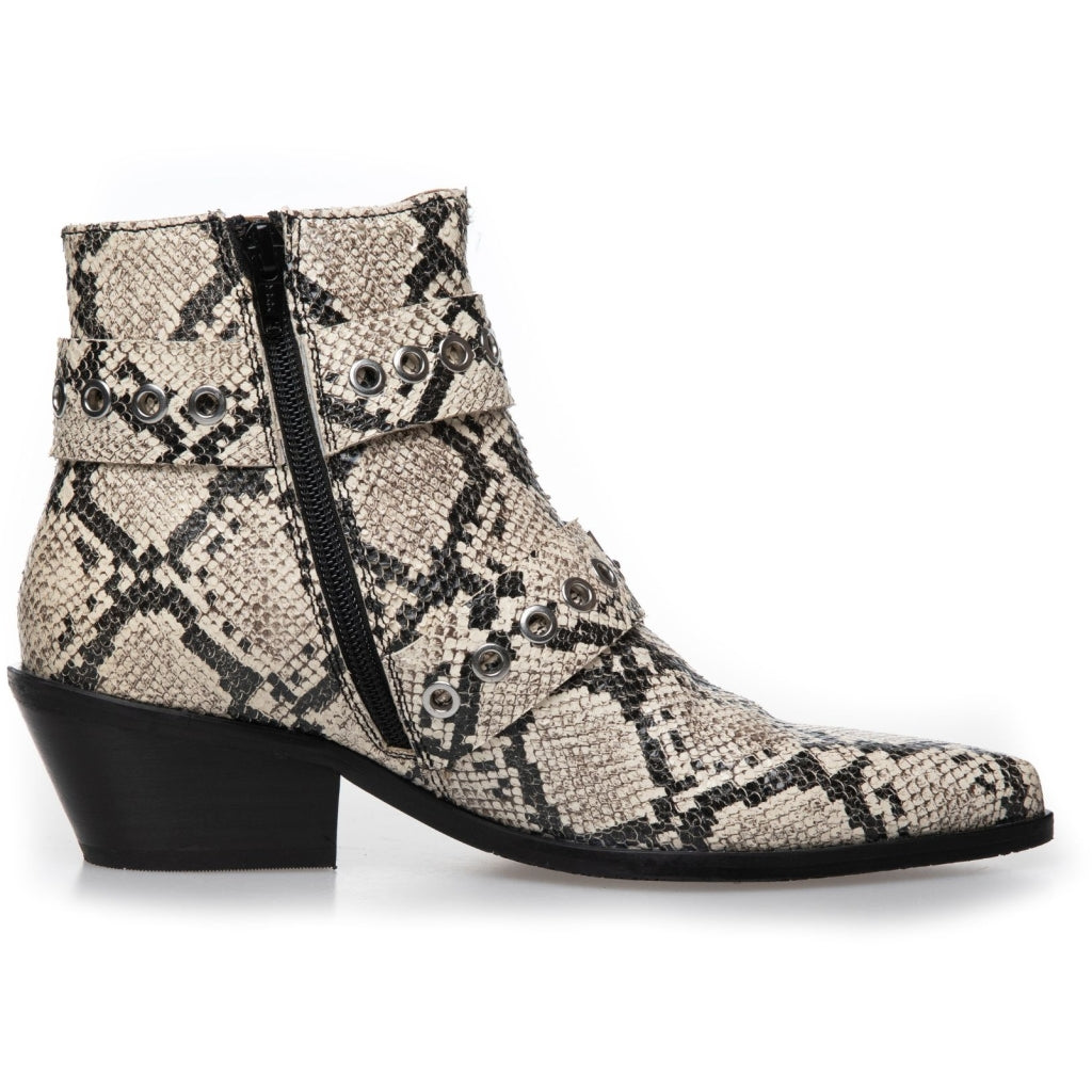 COPENHAGEN SHOES MOVE FOR MORE SN Stiefel 0094 BLACK/OFF WHITE