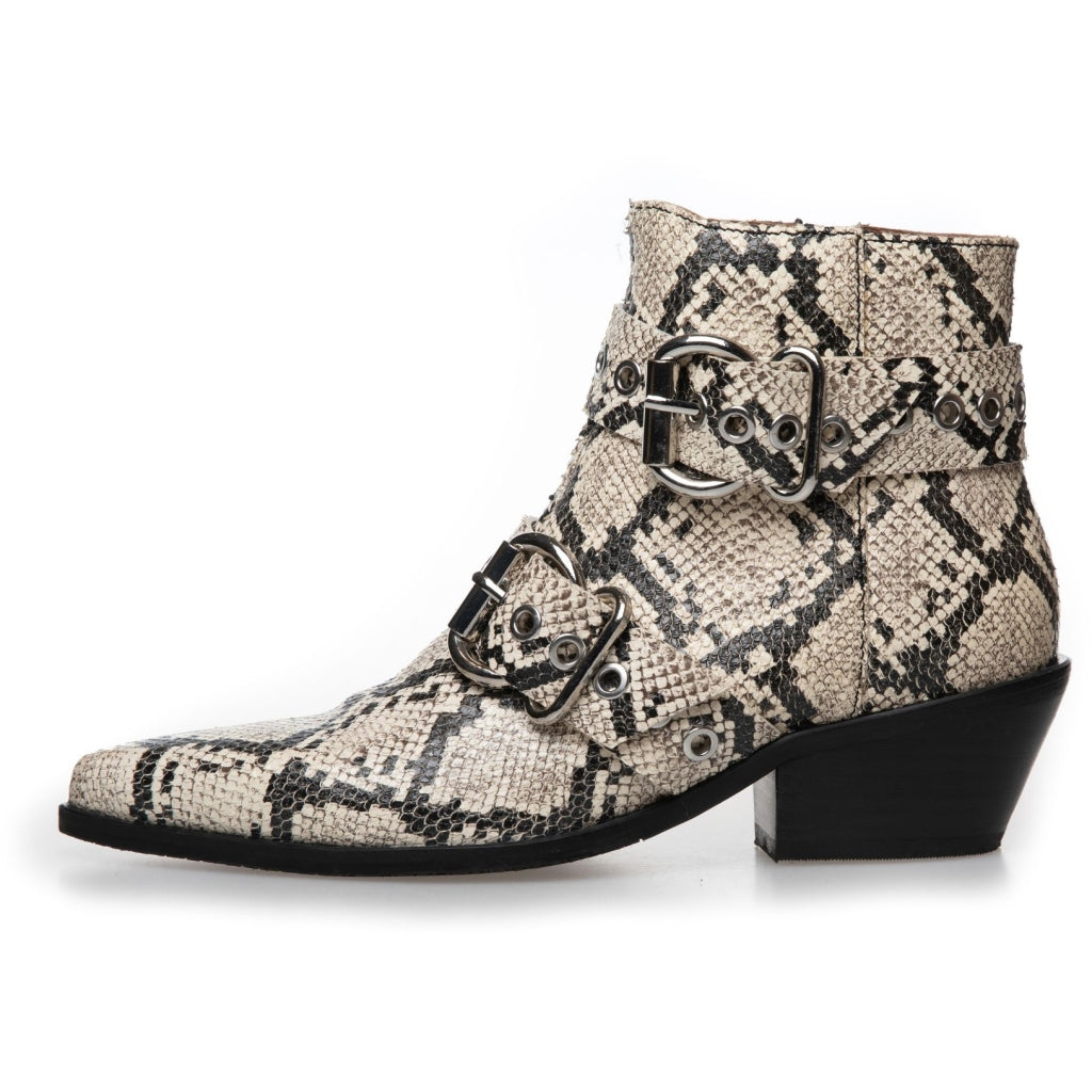 COPENHAGEN SHOES MOVE FOR MORE SN Stiefel 0094 BLACK/OFF WHITE