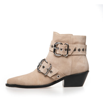 COPENHAGEN SHOES MOVE FOR MORE SUEDE Stiefel 0002 BEIGE