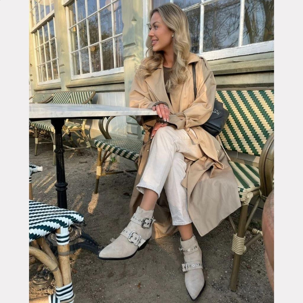 COPENHAGEN SHOES MOVE FOR MORE SUEDE Stiefel 0002 BEIGE