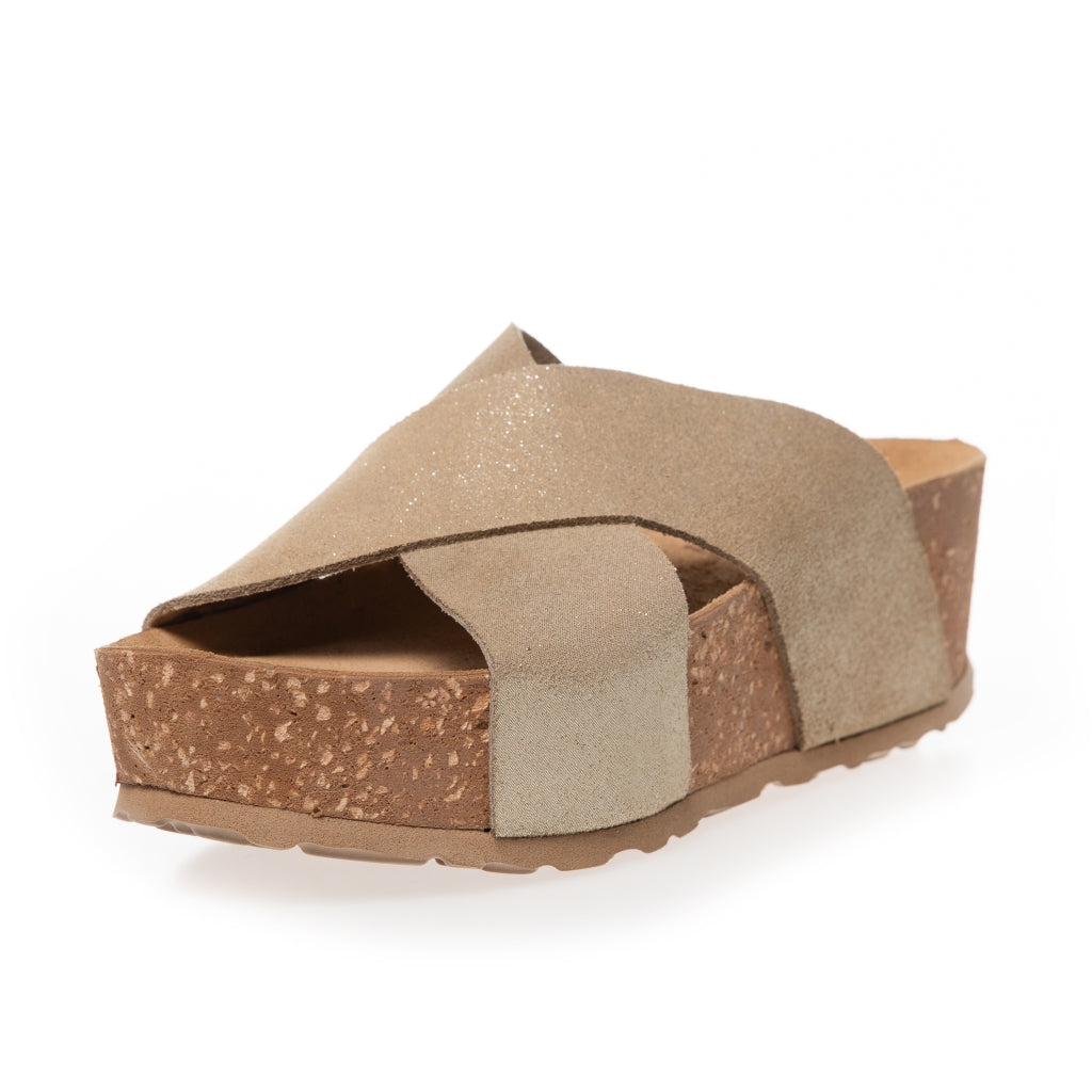 COPENHAGEN SHOES MY GOLD ONES Keilsandalen 0051 GOLD
