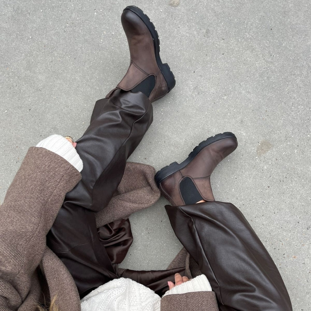 COPENHAGEN SHOES NATURE DREAM Stiefel 847 Dark Brown