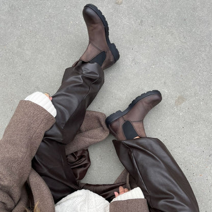 COPENHAGEN SHOES NATURE DREAM Stiefel 847 Dark Brown