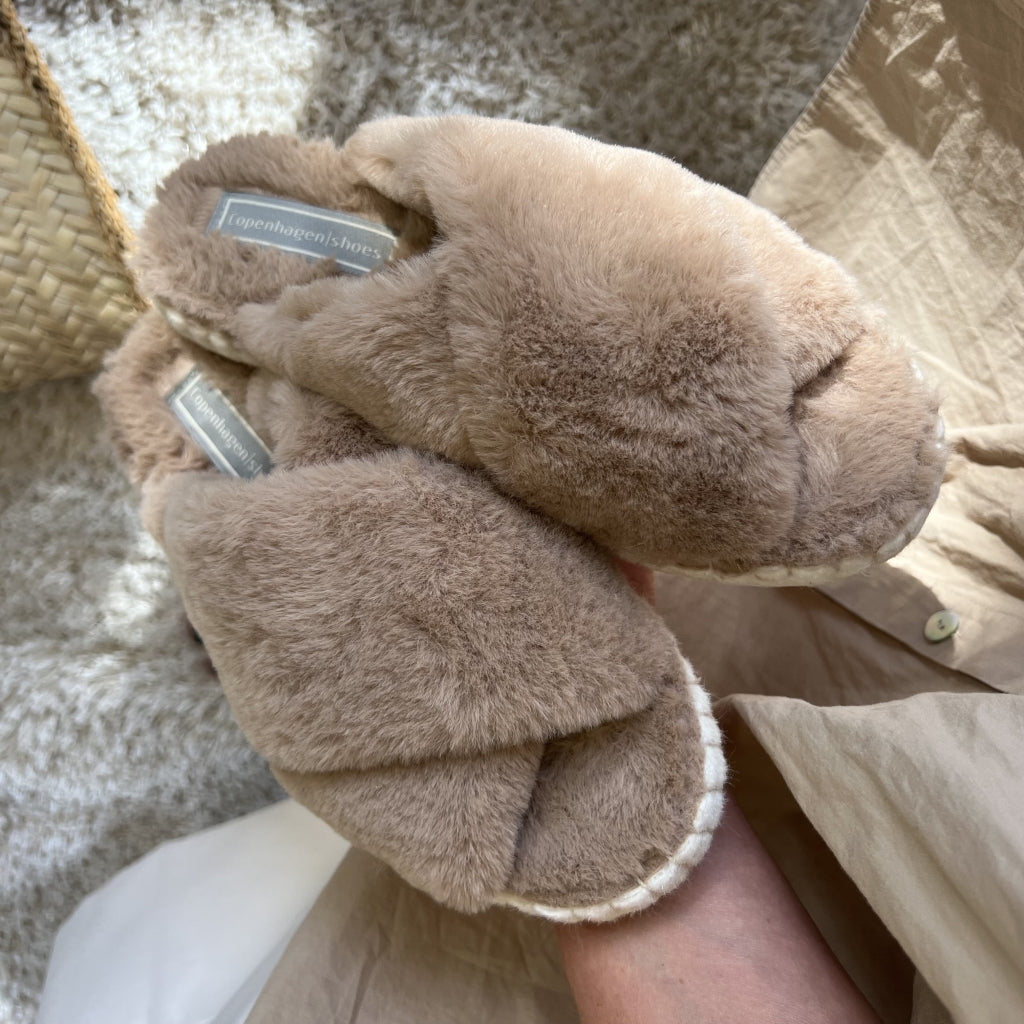 COPENHAGEN SHOES NEW ISABEL Hausschuhe 0057 TAUPE
