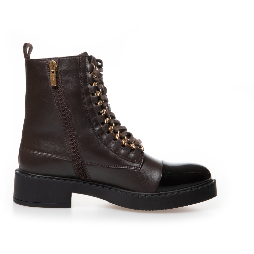 COPENHAGEN SHOES NEW ROCK MULTI Stiefel 0500 BROWN/BLACK