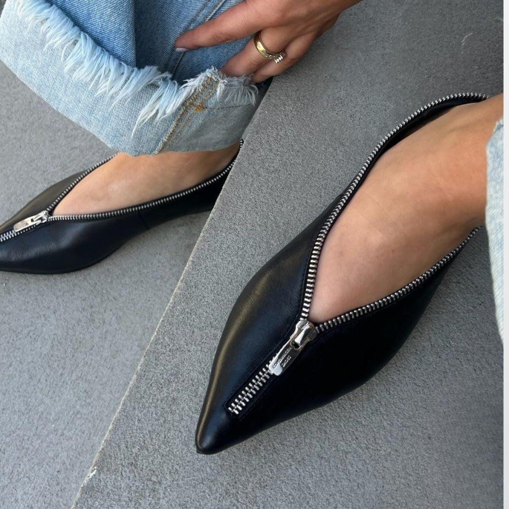 COPENHAGEN SHOES ONE OF THE GIRLS Ballerinas 0001 BLACK