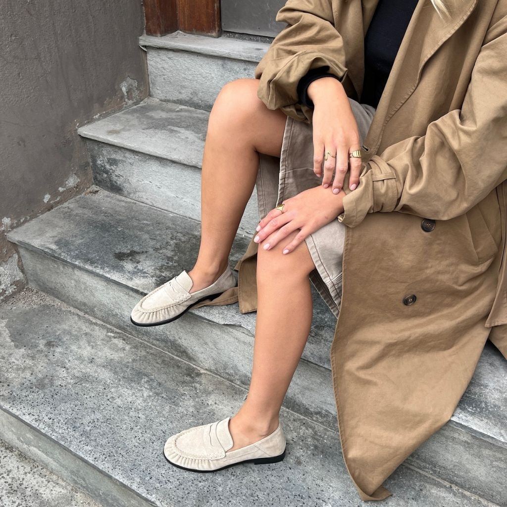 COPENHAGEN SHOES PARIS AND ME S. Loafer 0002 BEIGE
