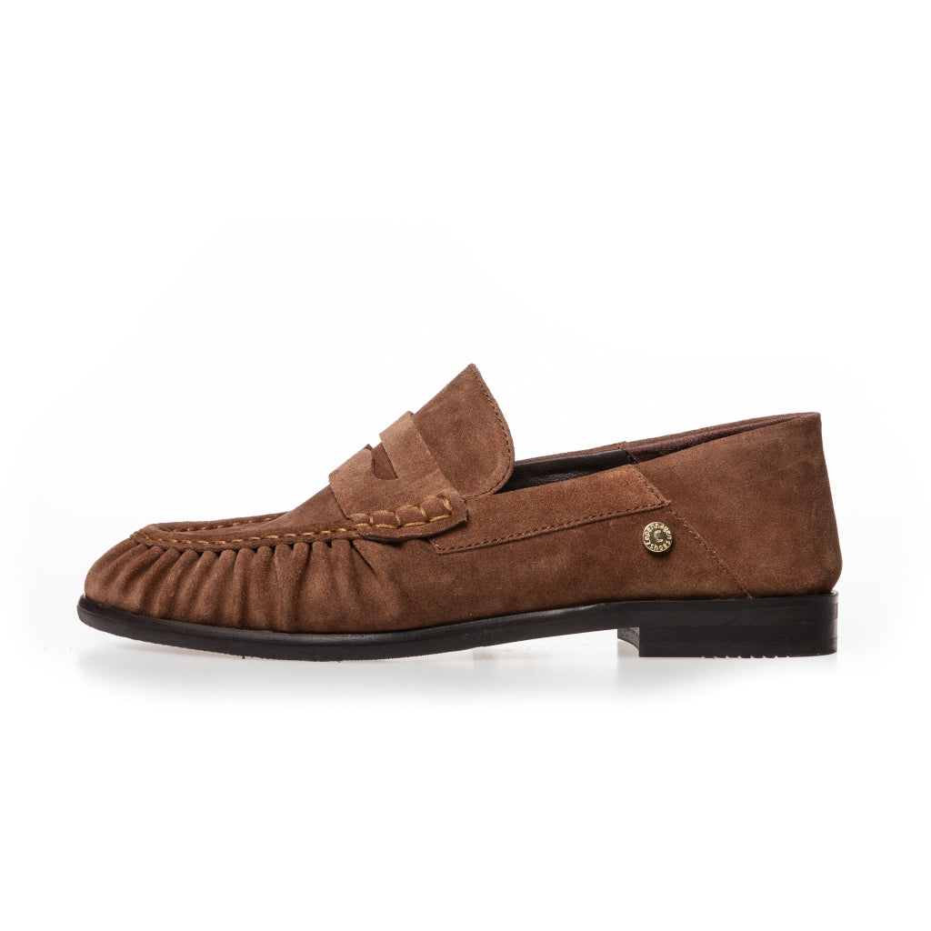 COPENHAGEN SHOES PARIS AND ME S. Loafer 0242 DARK COGNAC