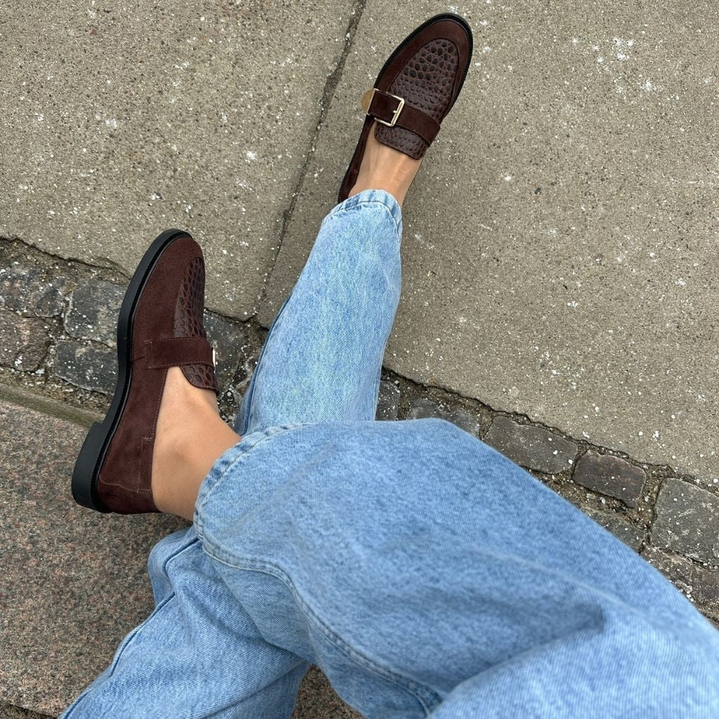 COPENHAGEN SHOES PEACE Loafer 0035 DARK BROWN (COFFEE BEAN)