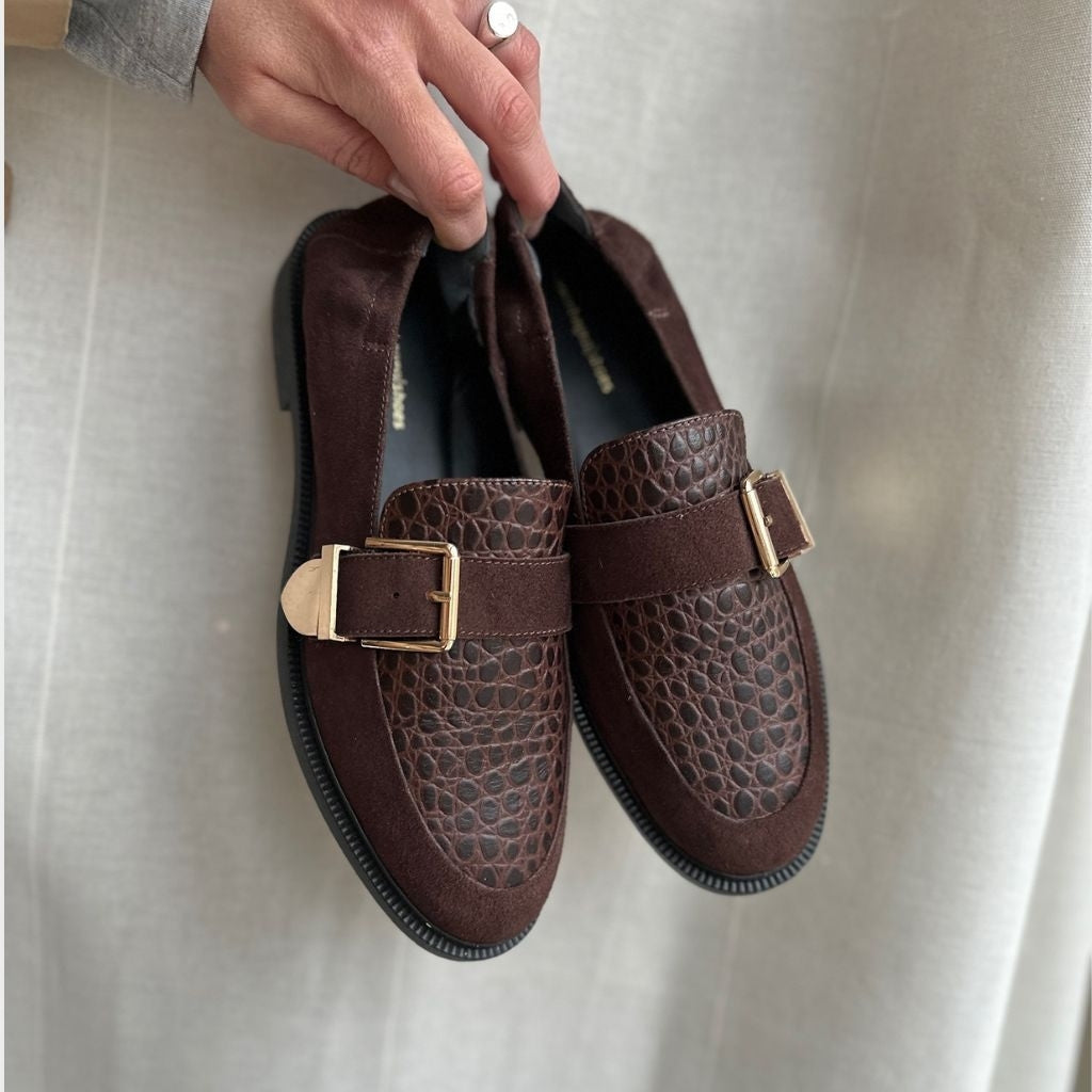 COPENHAGEN SHOES PEACE Loafer 0035 DARK BROWN (COFFEE BEAN)