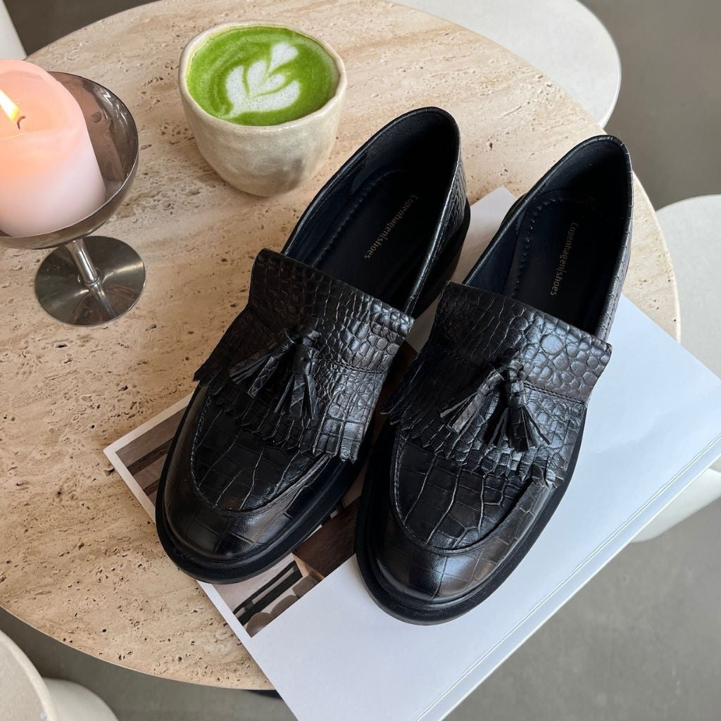 COPENHAGEN SHOES POWER WALK SHOE Loafer 2240 BLACK CR