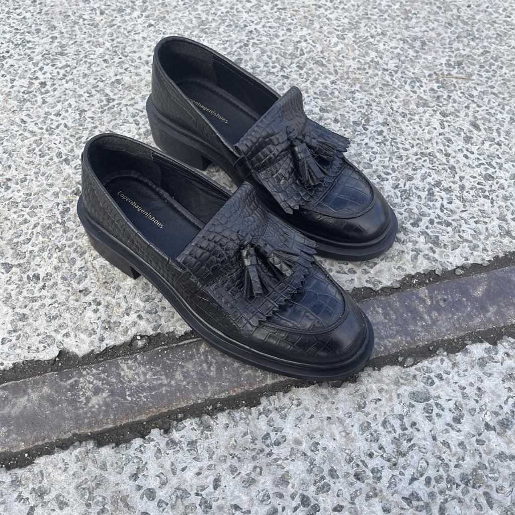 COPENHAGEN SHOES POWER WALK SHOE Loafer 2240 BLACK CR