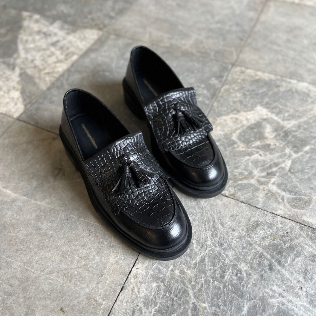 COPENHAGEN SHOES POWER WALK SHOE Loafer 2240 BLACK CR